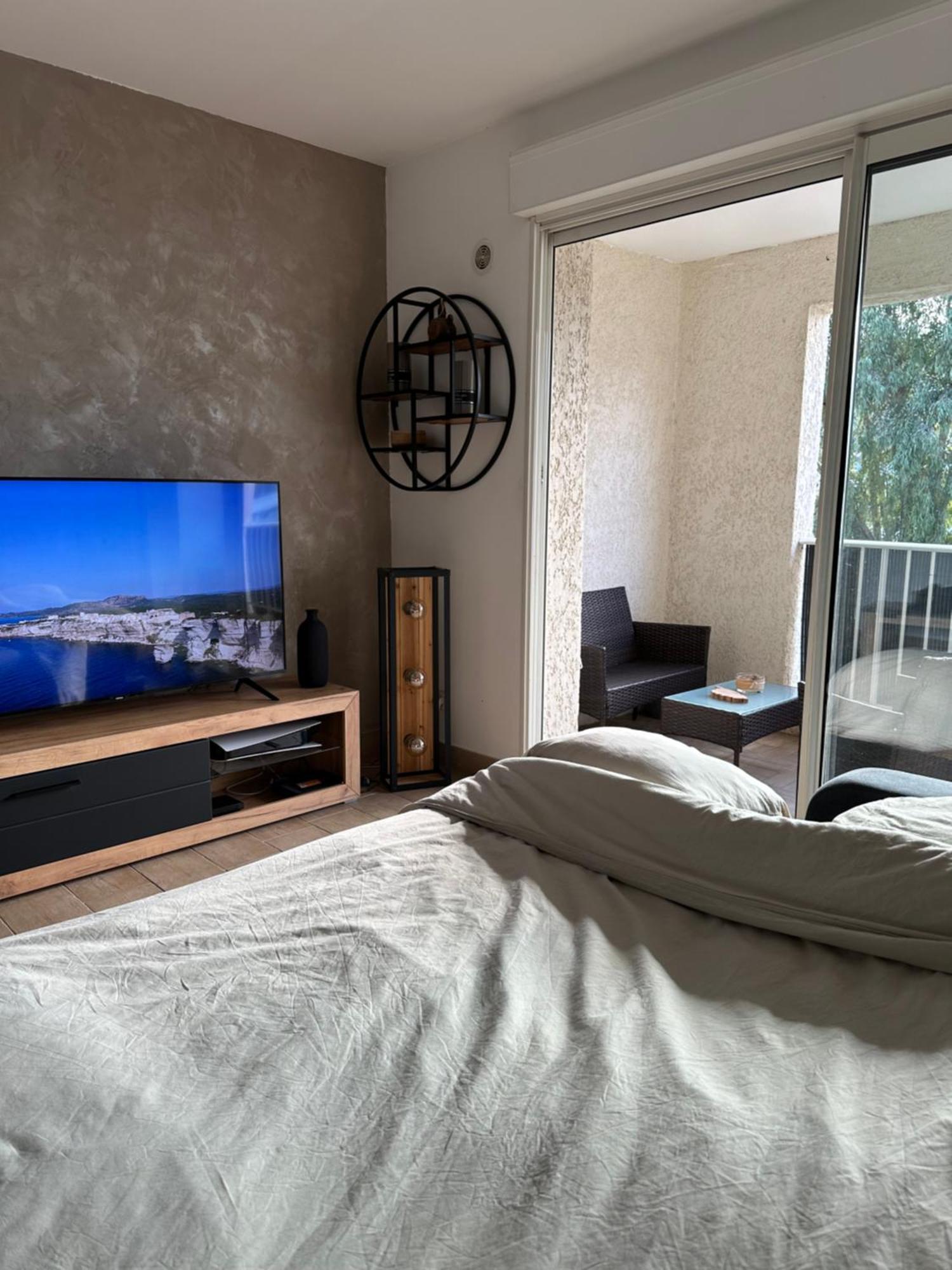 Appartement T2 - Vue Montagne Biguglia  Ngoại thất bức ảnh