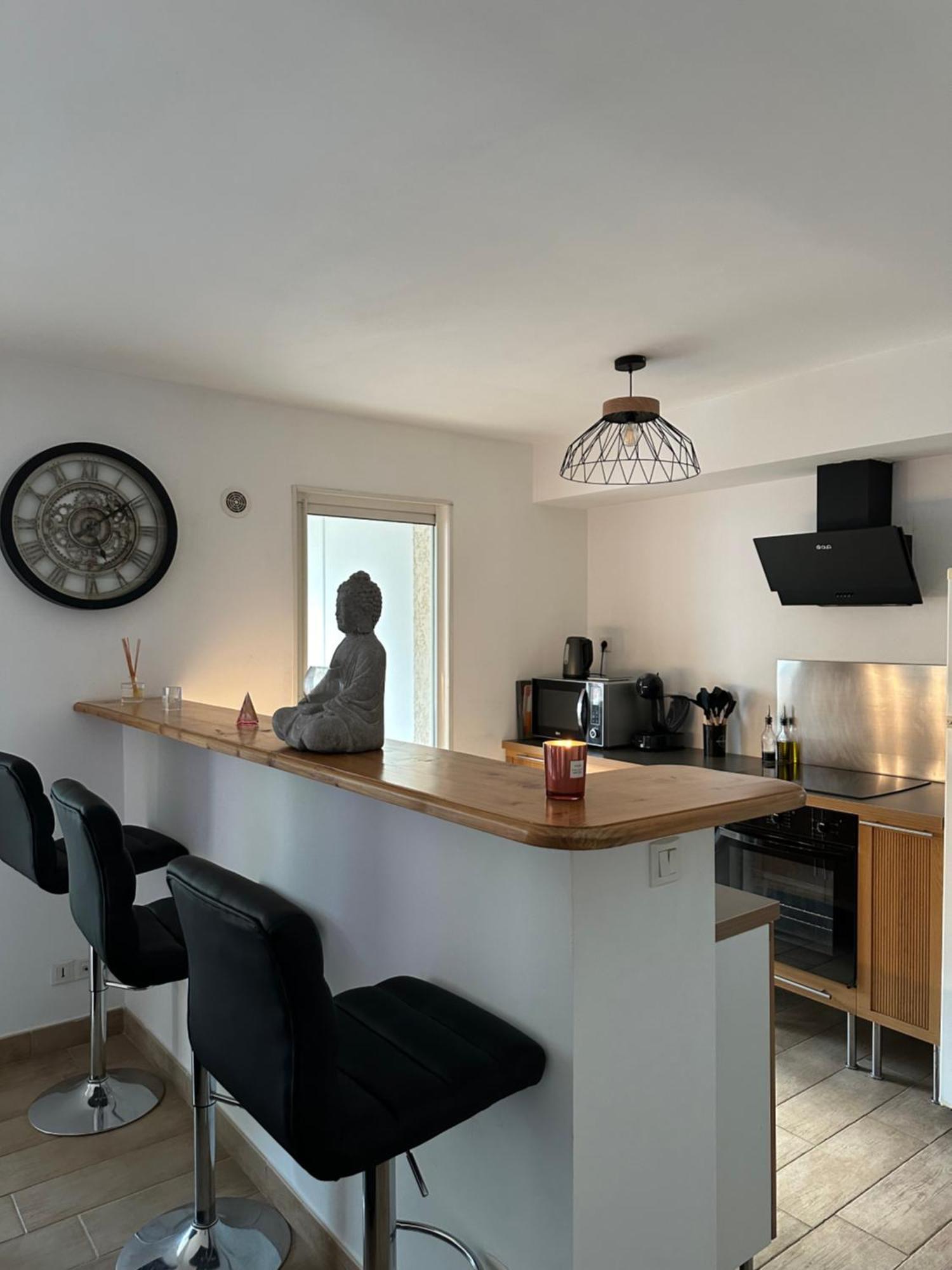 Appartement T2 - Vue Montagne Biguglia  Ngoại thất bức ảnh